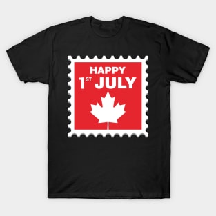 Happy 1st July Happy Canada Day T-Shirt